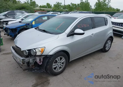 2016 Chevrolet Sonic Lt Auto from USA, damaged, VIN 1G1JC6SH9G4143249